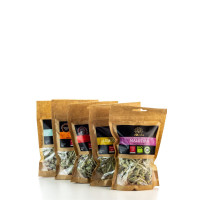BIO Kräuter im Sparset (80g, 5-Beutel) von der Insel Kreta von v4vita Berg-Tee Kräuter-Tee