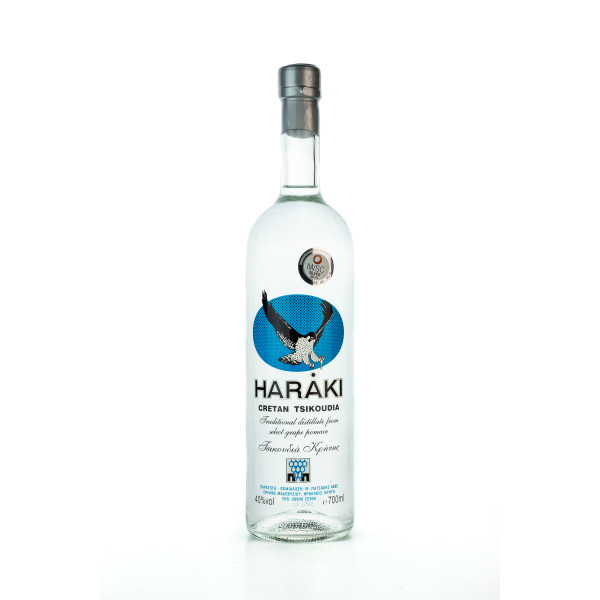Haraki Tsikoudia 40% 700ml Flasche von Kreta