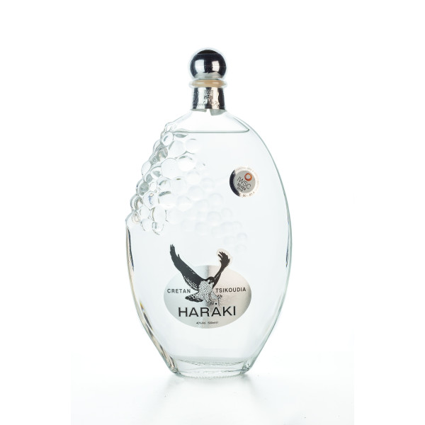 Haraki Tsikoudia 40% 200ml Geschenkflasche von Kreta