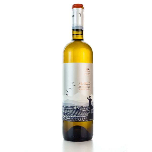 ALARGO ASSYRTIKO Weißwein Trocken (750ml/14%) Douloufakis