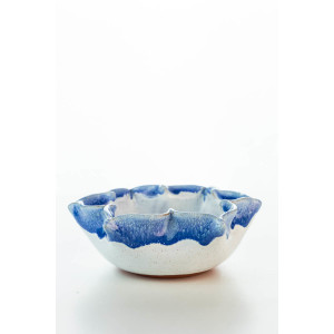Hydria Original handgemachte Schale Blume klein von Kreta...