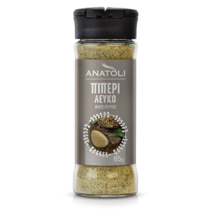 Anatoli weißer Pfeffer gemahlen 65g in Streuer