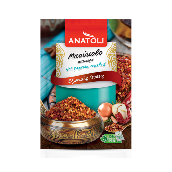 Anatoli Paprika Scharf gerebelt 35g Beutel