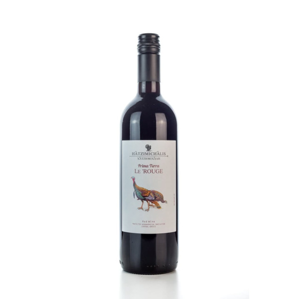 Prima Terra Rotwein trocken (750ml/13,5%) Hatzimichalis