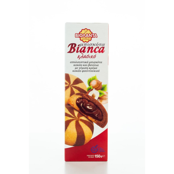 Kekse Bianca mit Vanile und Kakao 150g von Violanta