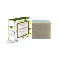 Extrem feine Seife mit Olivenöl und Lavendel 130 gr