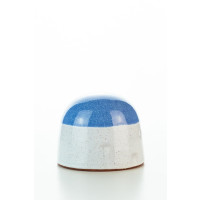 Hydria Original handgemachte Keramik Salzstreuer von Kreta - blau weiß