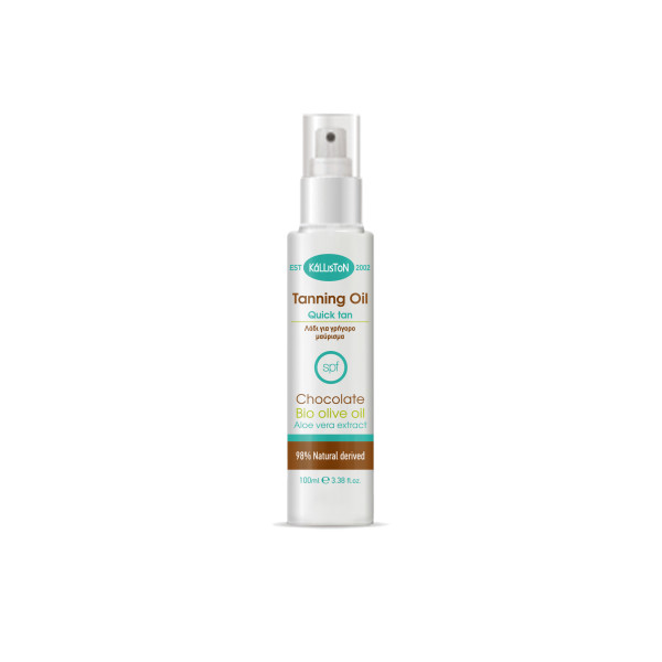 Kalliston Öl für eine schnelle Bräune mit Schokoladenaroma100ml