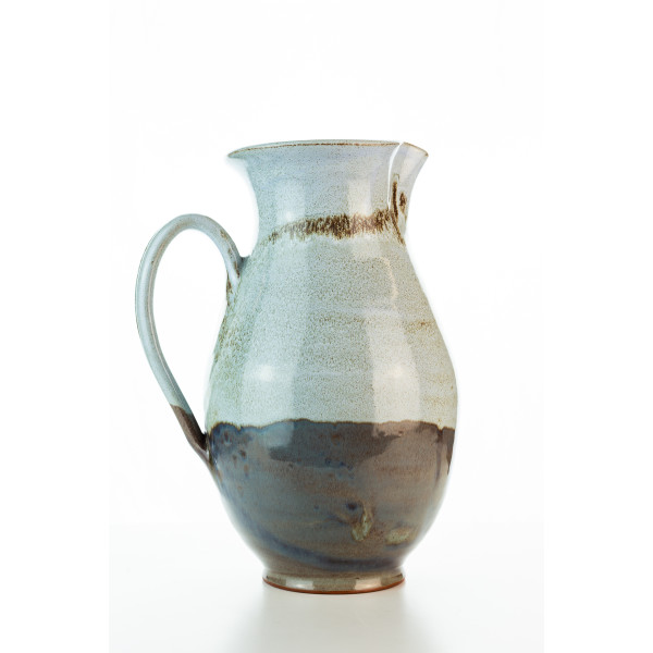 Hydria Original handgemachte Keramik Kanne von Kreta groß - natur