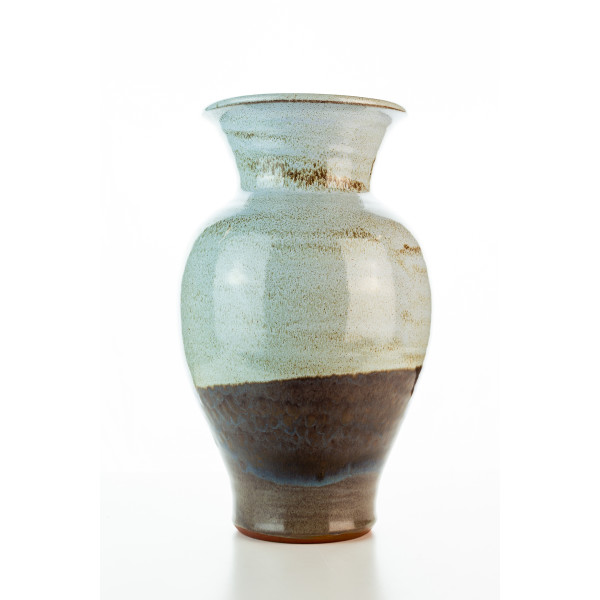 Hydria Original handgemachte Vase groß 25cm von Kreta - natur