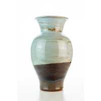 Hydria Original handgemachte Vase groß 25cm von Kreta - natur