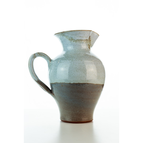 Hydria Original handgemachte Keramik Kanne von Kreta klein - natur