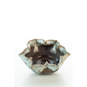 Hydria Original handgemachte Schale Blume klein von Kreta...