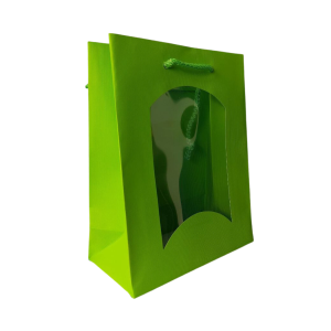 Flaschen- und Geschenktragetasche Minibag grün