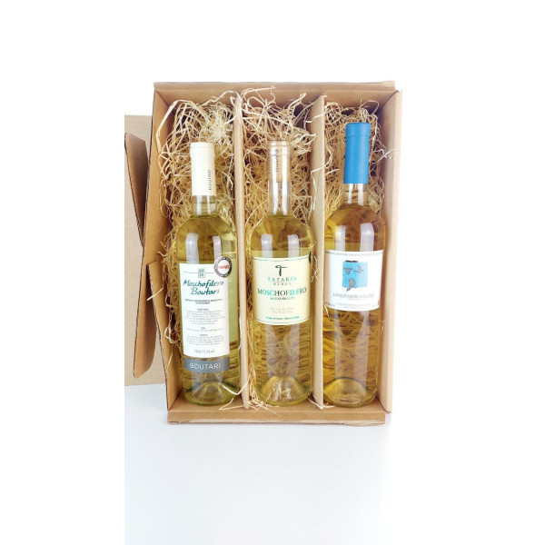 Moschofilero Weißweine Geschenk Set