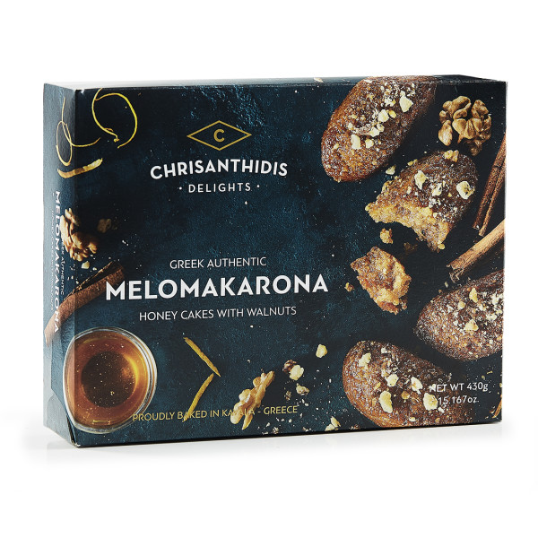Melomakarona mit Honig und Walnüssen 430g