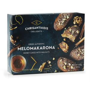 Melomakarona mit Honig und Walnüssen 430g