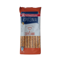 Τraditionelle Brotstangen mit Sesam (130g) Papadopoulos