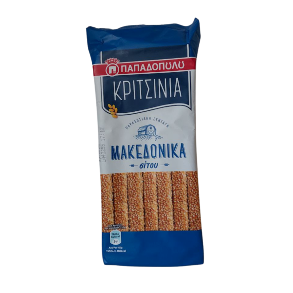 Mazedonische Brotstangen mit Weizen-Ingwer (200g) Papadopoulos