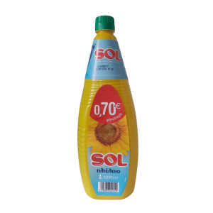 Sol Sonnenblumenkernöl 1 Liter Flasche Upfield Hellas