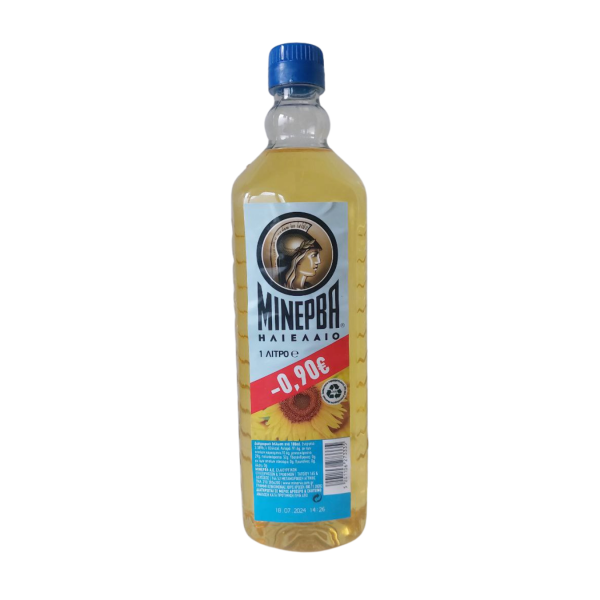 Minerva Sonnenblumenkernöl 1 Liter Flasche