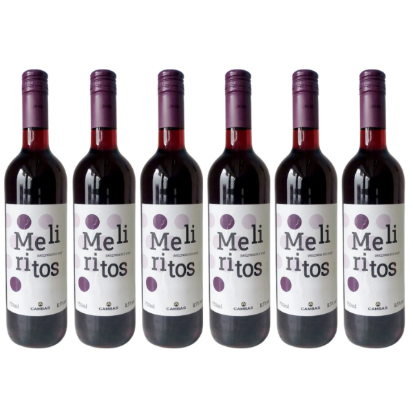 6x von Imiglykos Rot Meliritos (750ml) Cambas