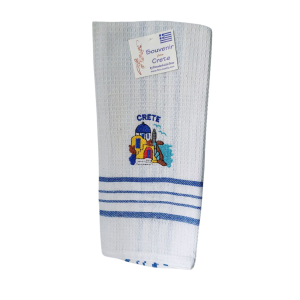 Küchentuch mit griechischen Motiven 45χ65cm Kirche
