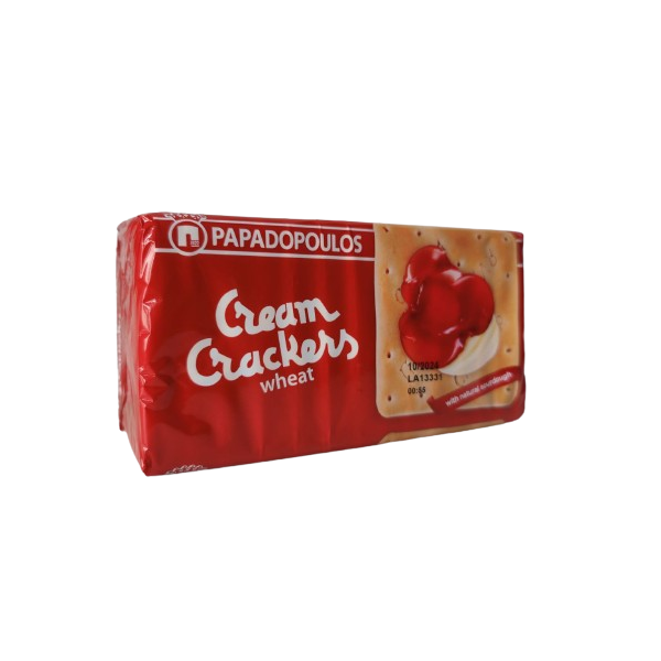 Cream Crackers (140g) Papadopoulos
