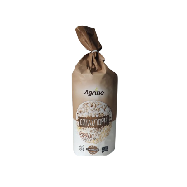 Reiswaffeln mit Kernen und Samen Glutenfrei 100g Agrino
